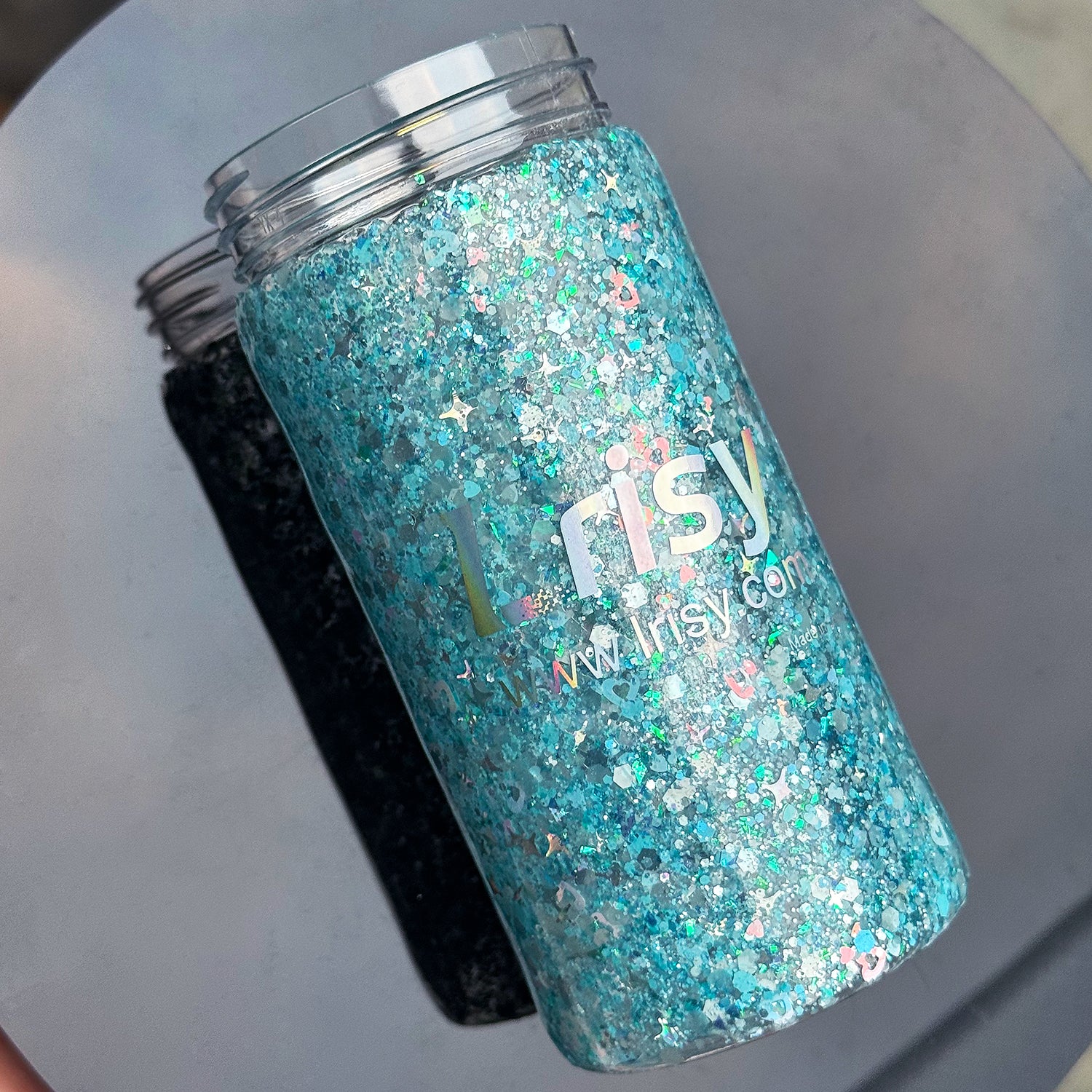 Midnight Crystal Shoe Custom Mixed Glitter LXT008