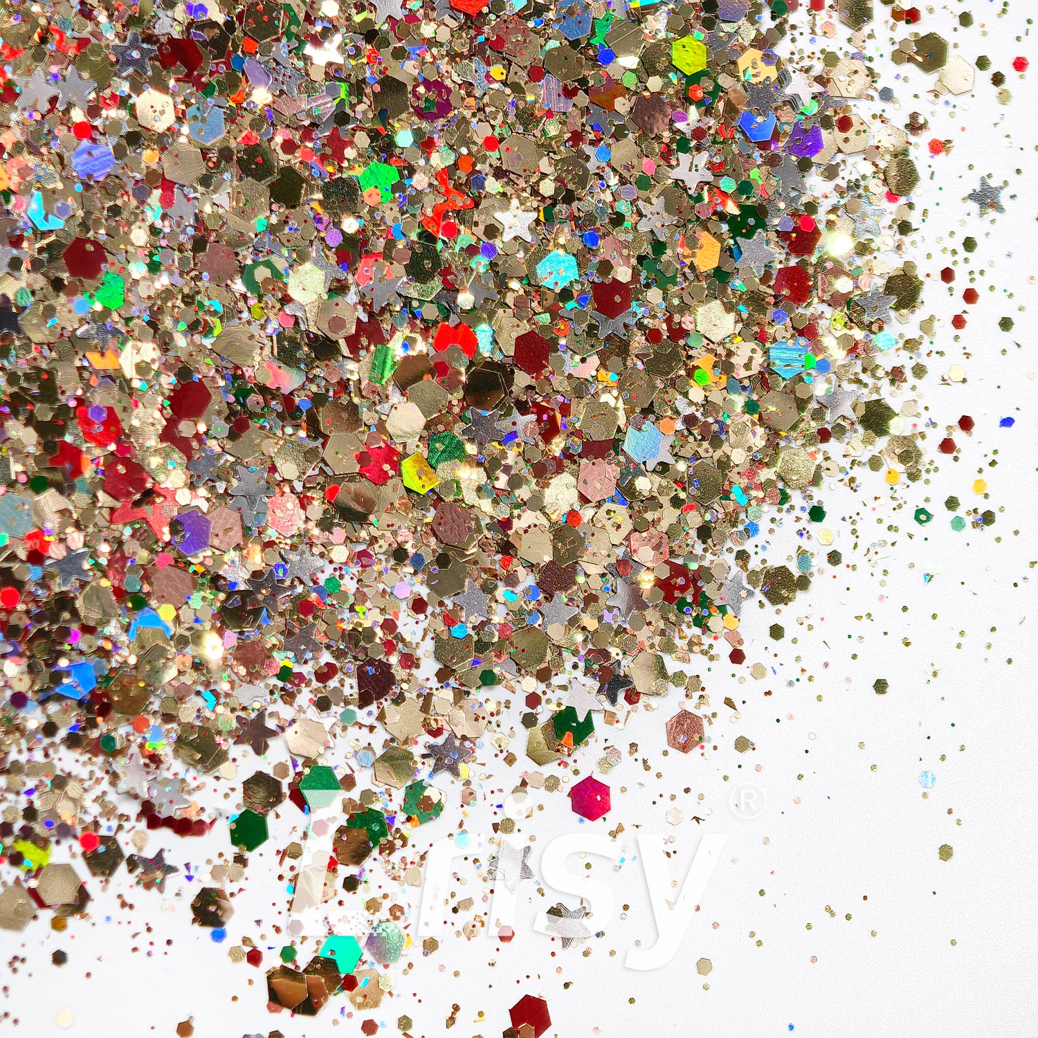 Celebrate New Year Custom Mixed Glitter LXT010