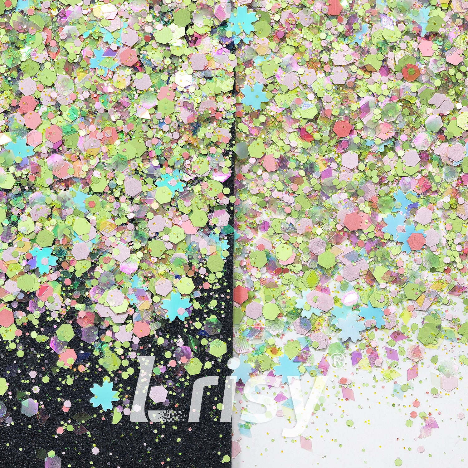 Super Sweet Matcha Custom Mixed Glitter LXT011