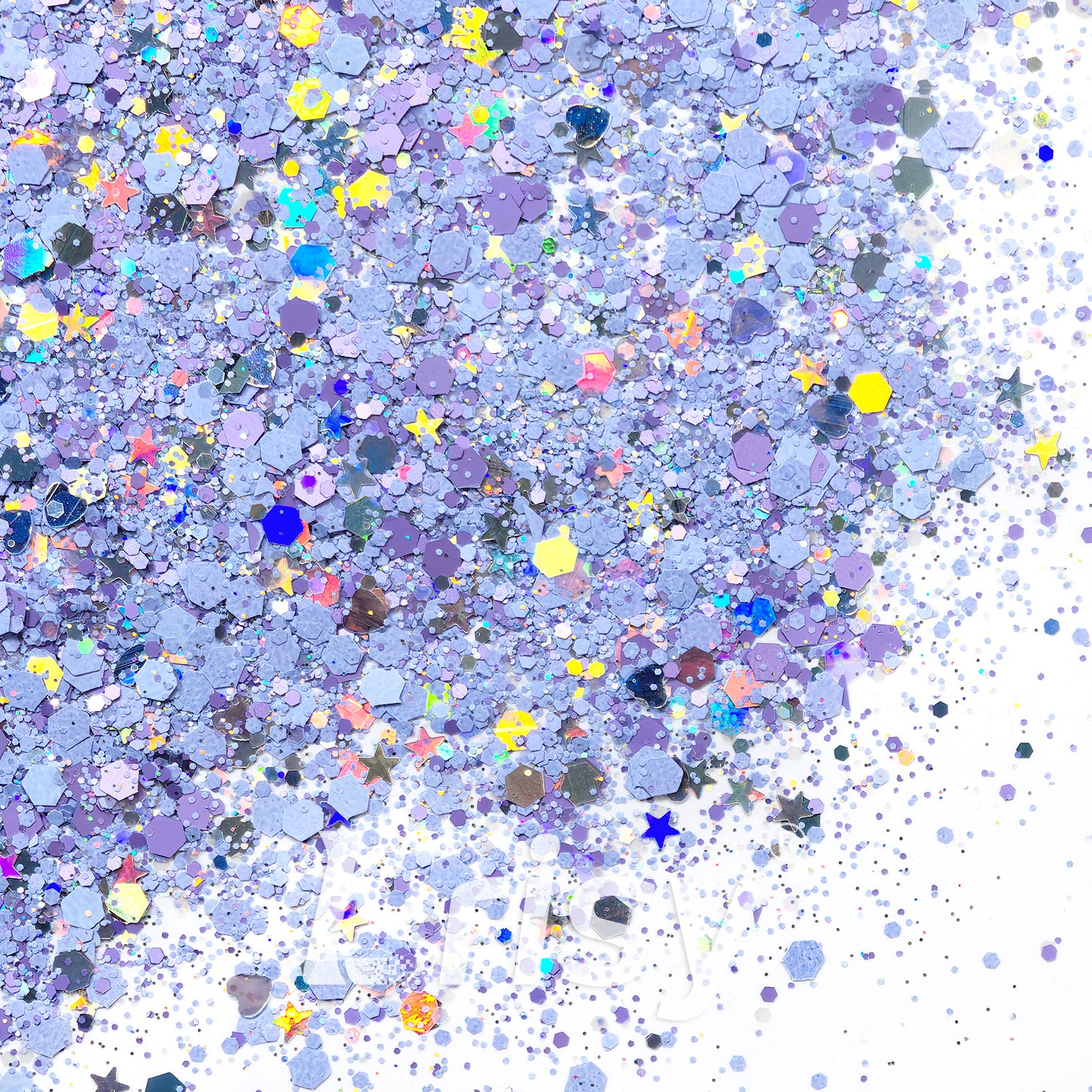 Purple Lavender Love Custom Mixed Glitter LXT013