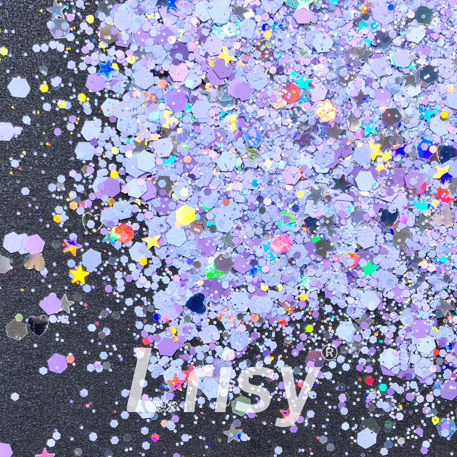 Purple Lavender Love Custom Mixed Glitter LXT013