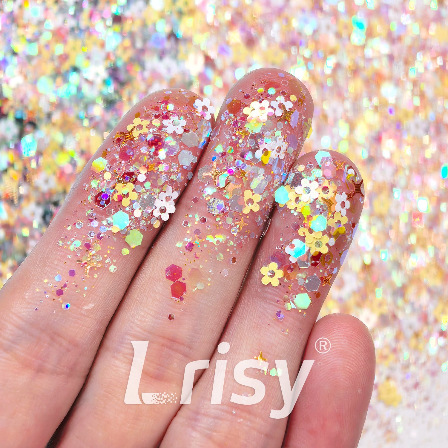 Spring Blossoms Custom Mixed Glitter LXT015