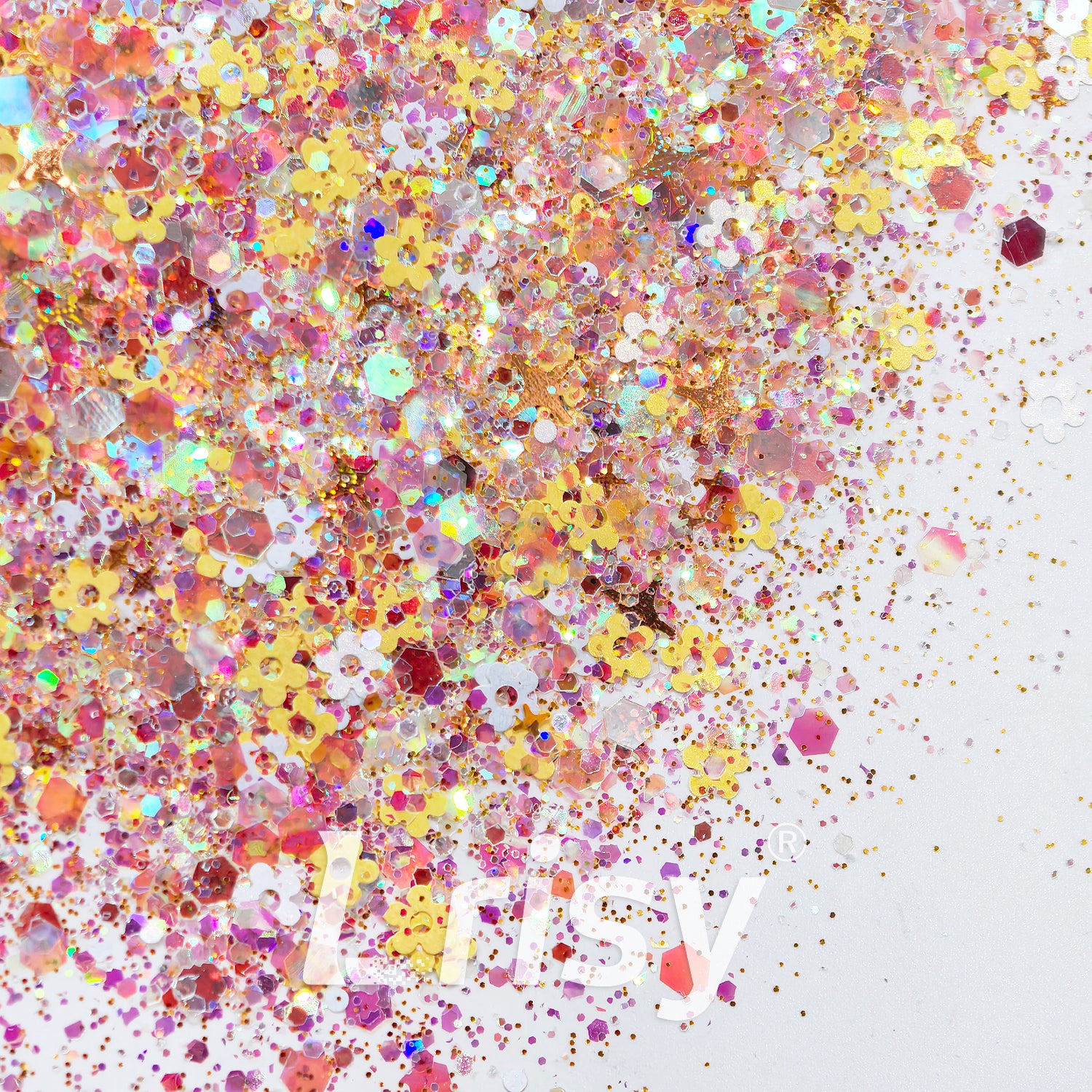 Spring Blossoms Custom Mixed Glitter LXT015