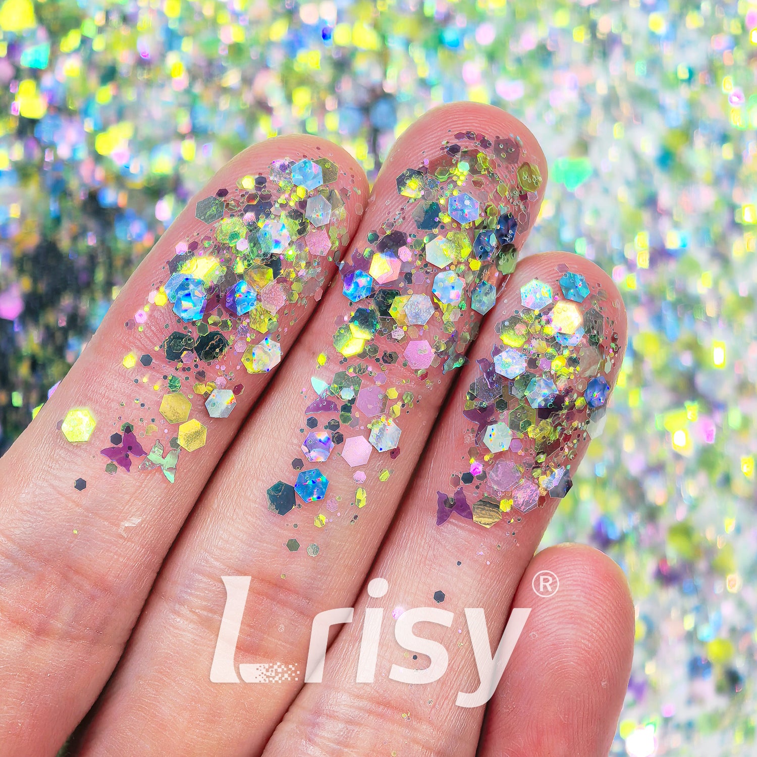 Monet's Garden Custom Mixed Glitter LXT016