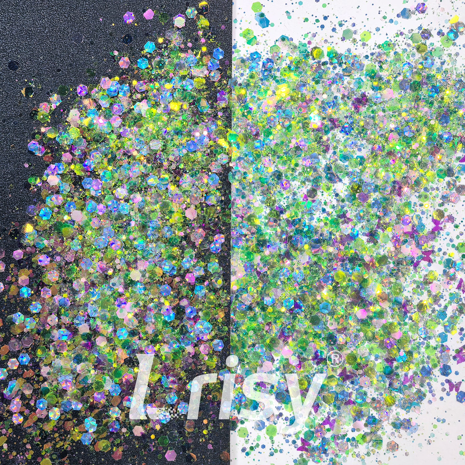 Monet's Garden Custom Mixed Glitter LXT016