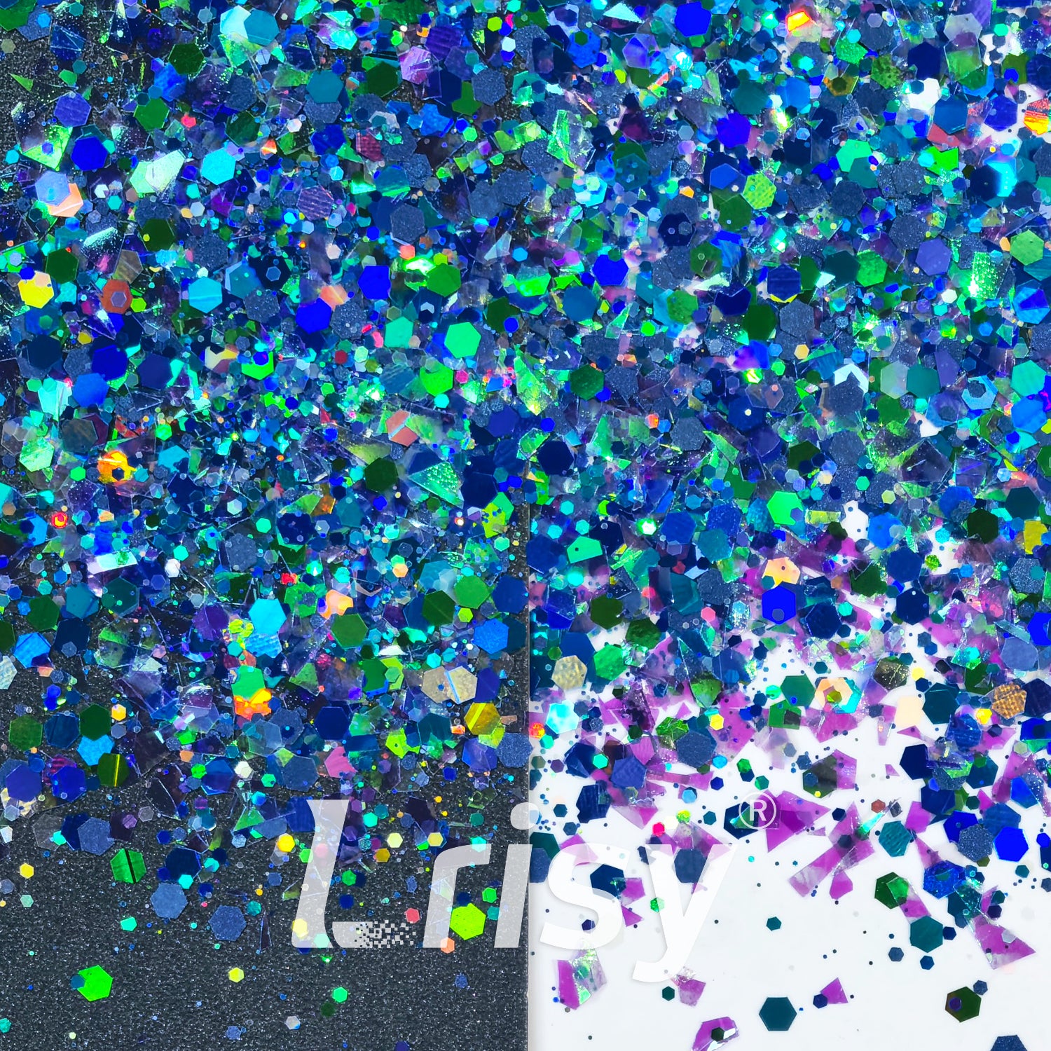 Aurora Tide Custom Mixed Glitter LXT019