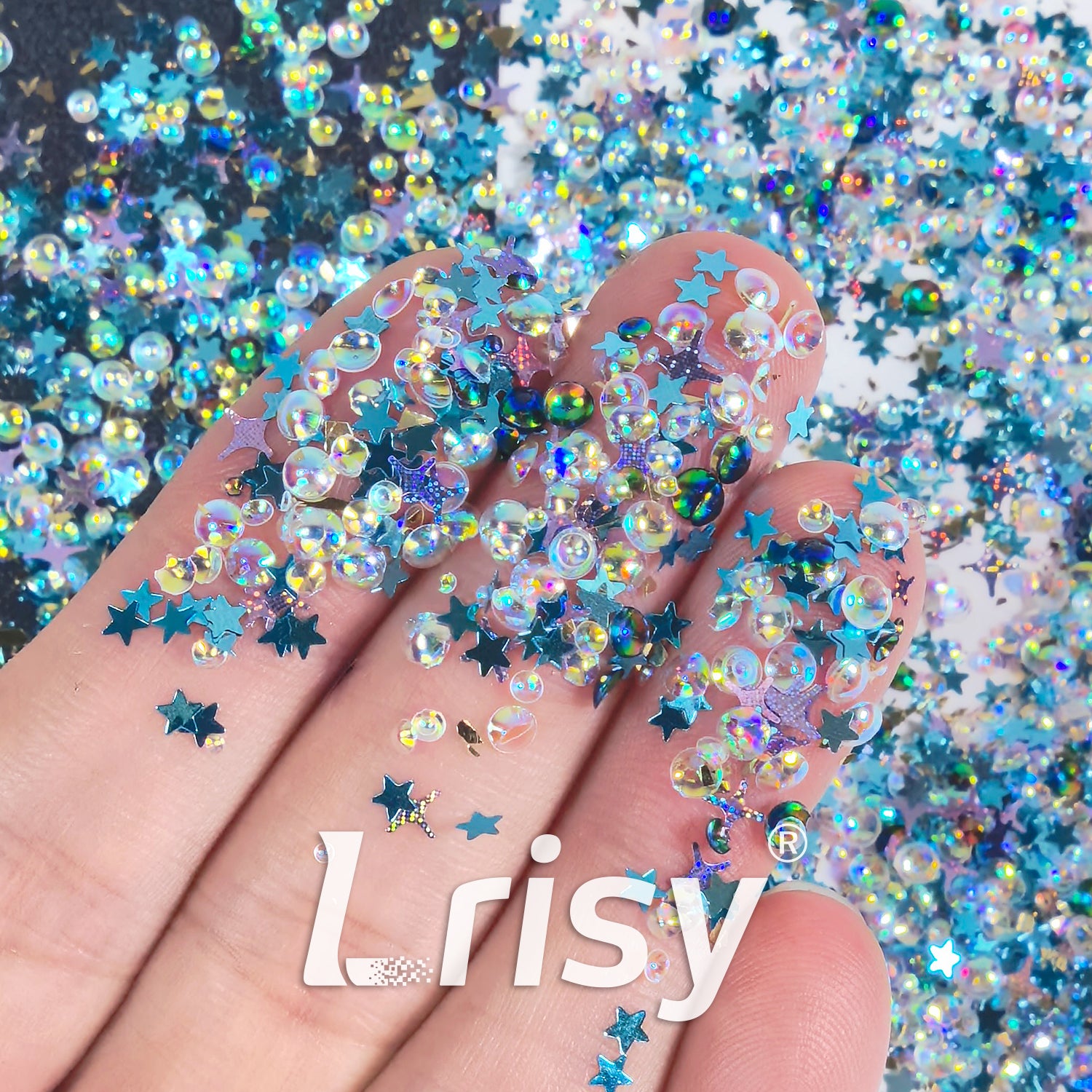 Stellar Bubbles Custom Mixed Glitter LXT026