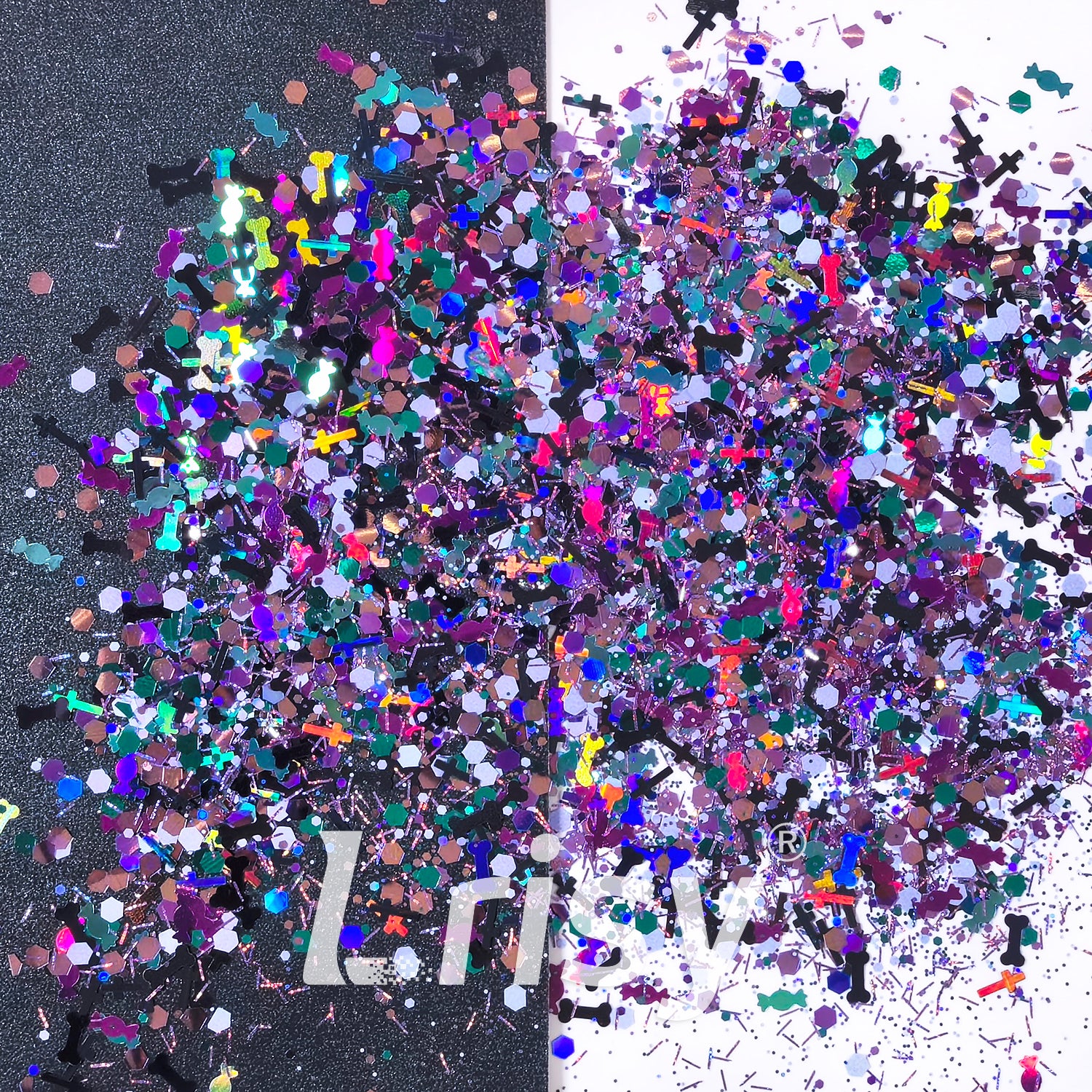 Purple Candy Spook Custom Mixed Glitter LXT030