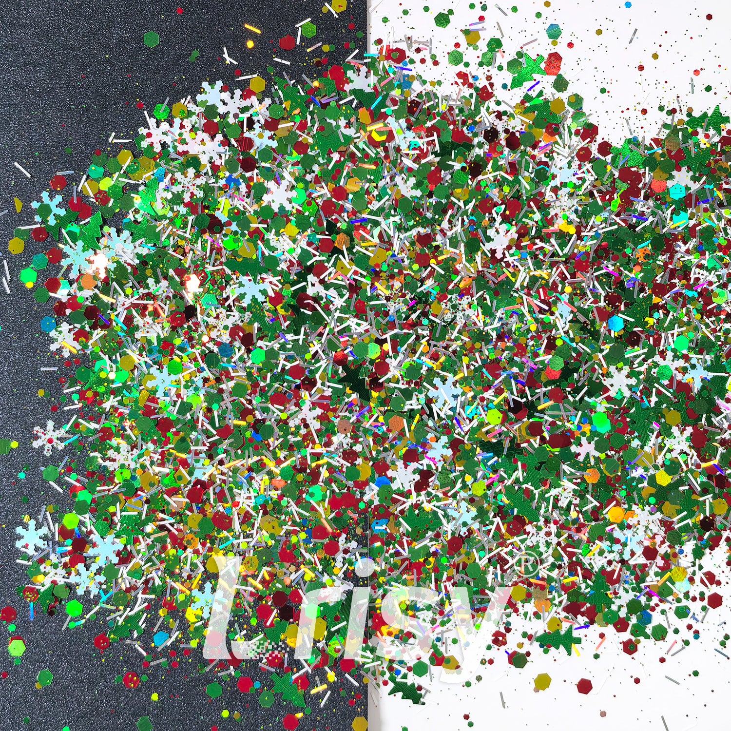 Winter Christmas Custom Mixed Glitter LXT031