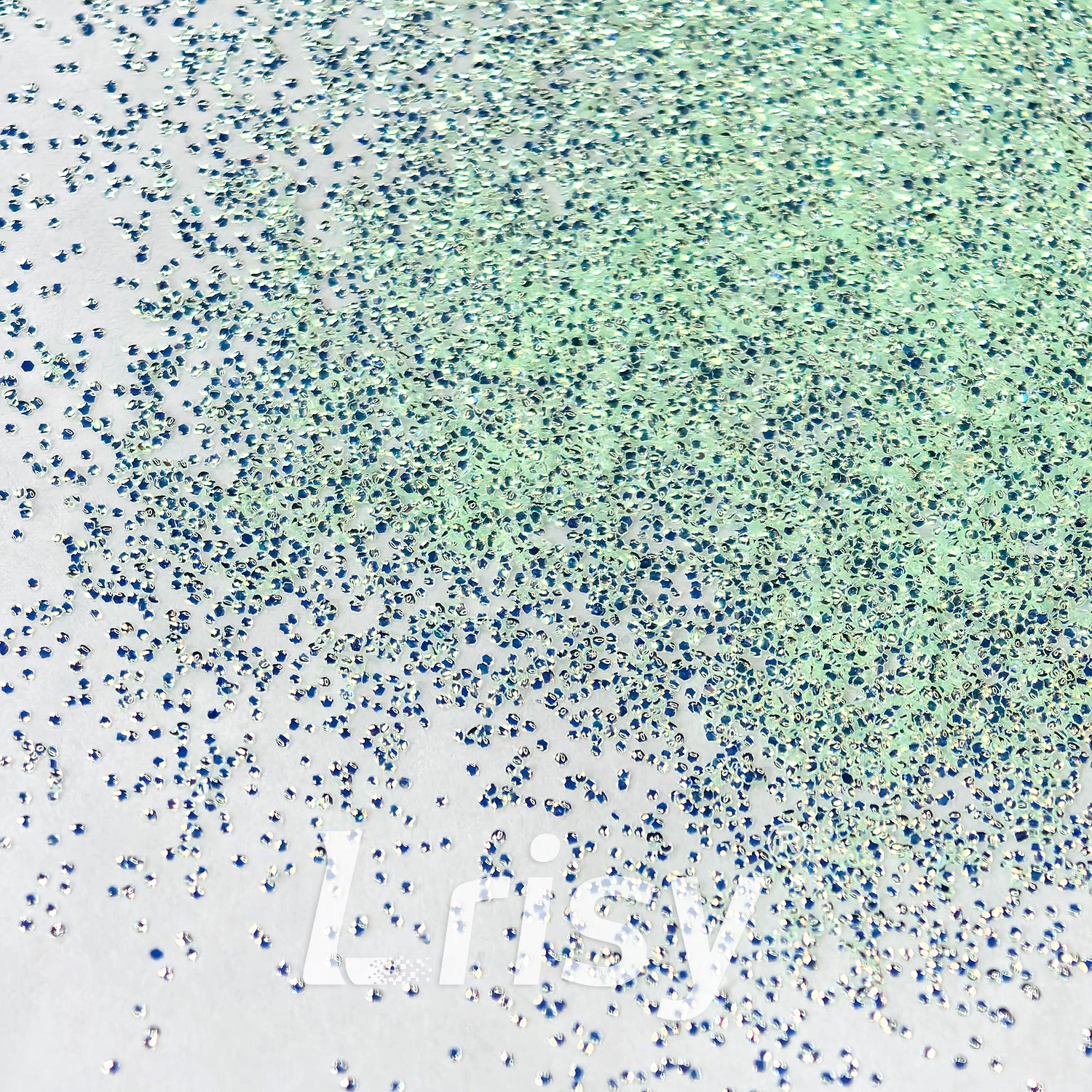 0.4mm Grass Green 3D Bubble Translucent Glitter C-PPE323