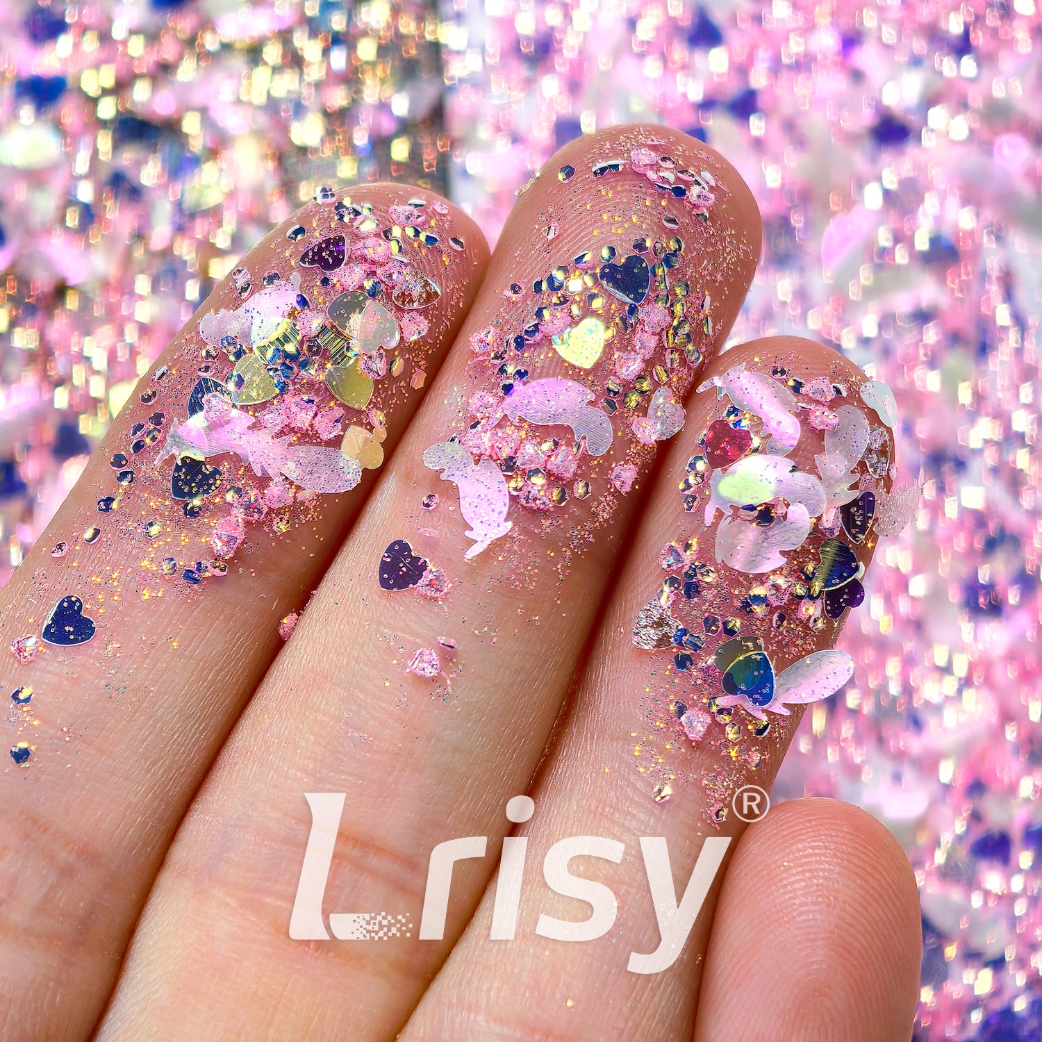 Heart Skips A Beat Custom Mixed Glitter WYF003