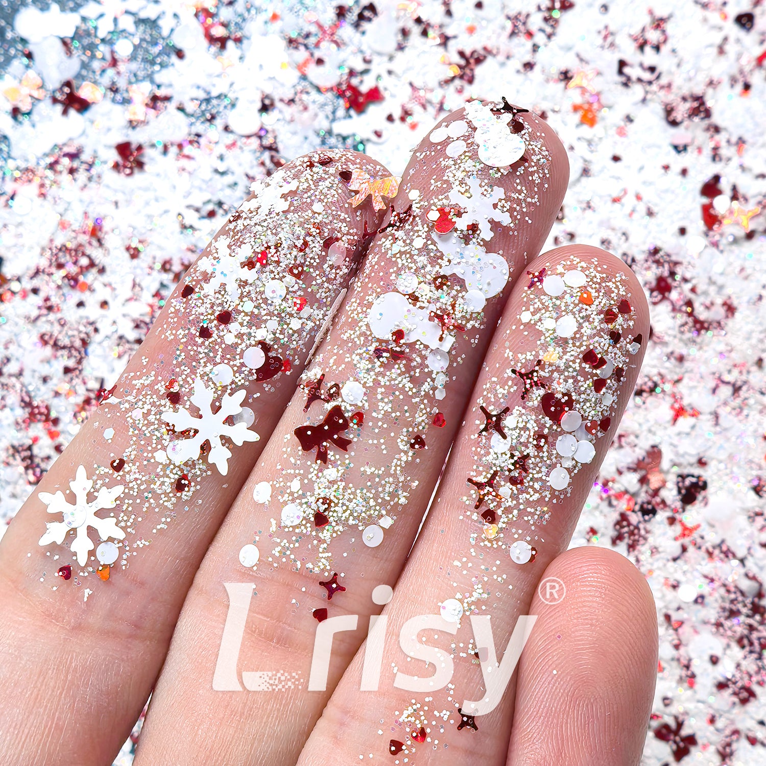 Snowmen Don't Get Lost Custom Mixed Glitter WYF004