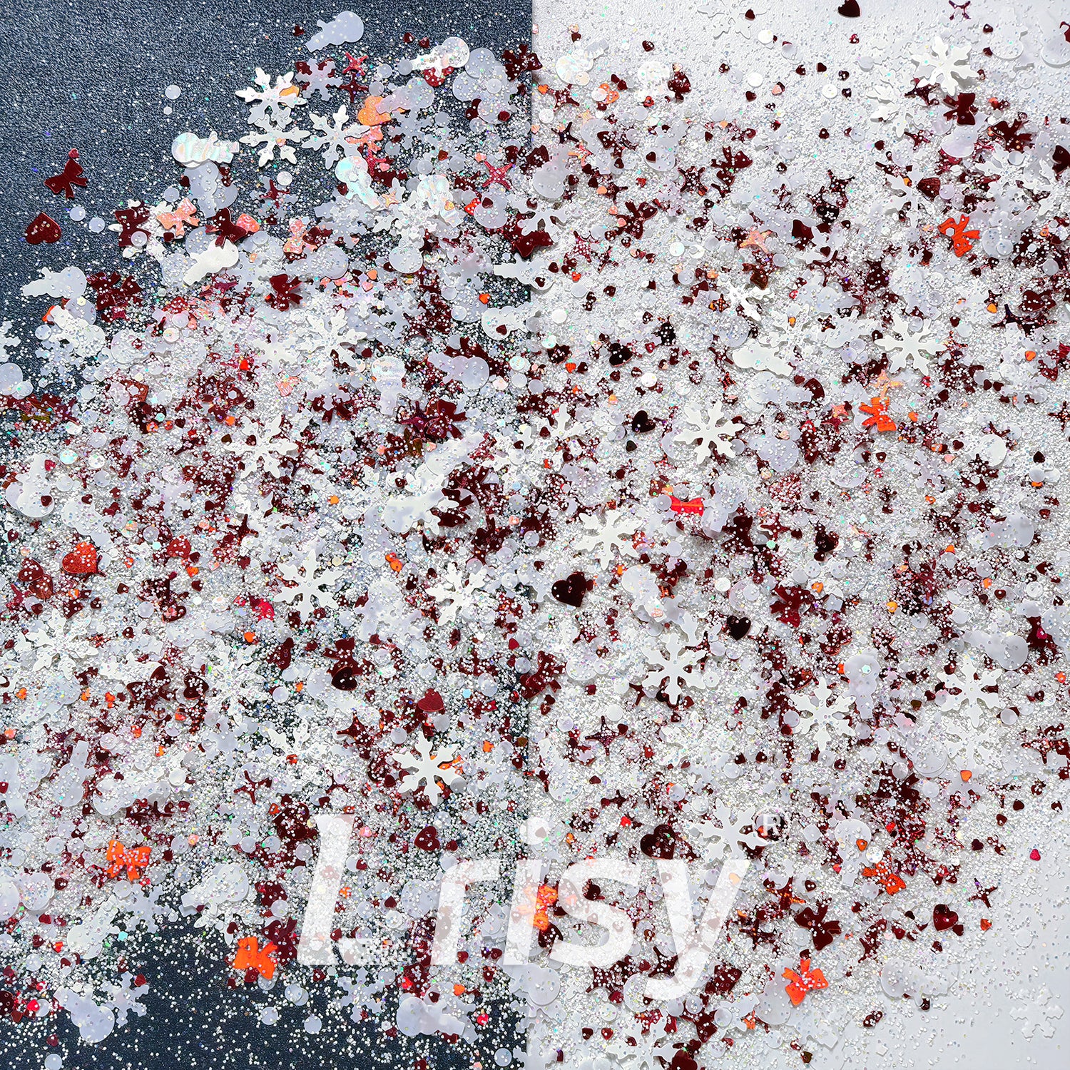 Snowmen Don't Get Lost Custom Mixed Glitter WYF004