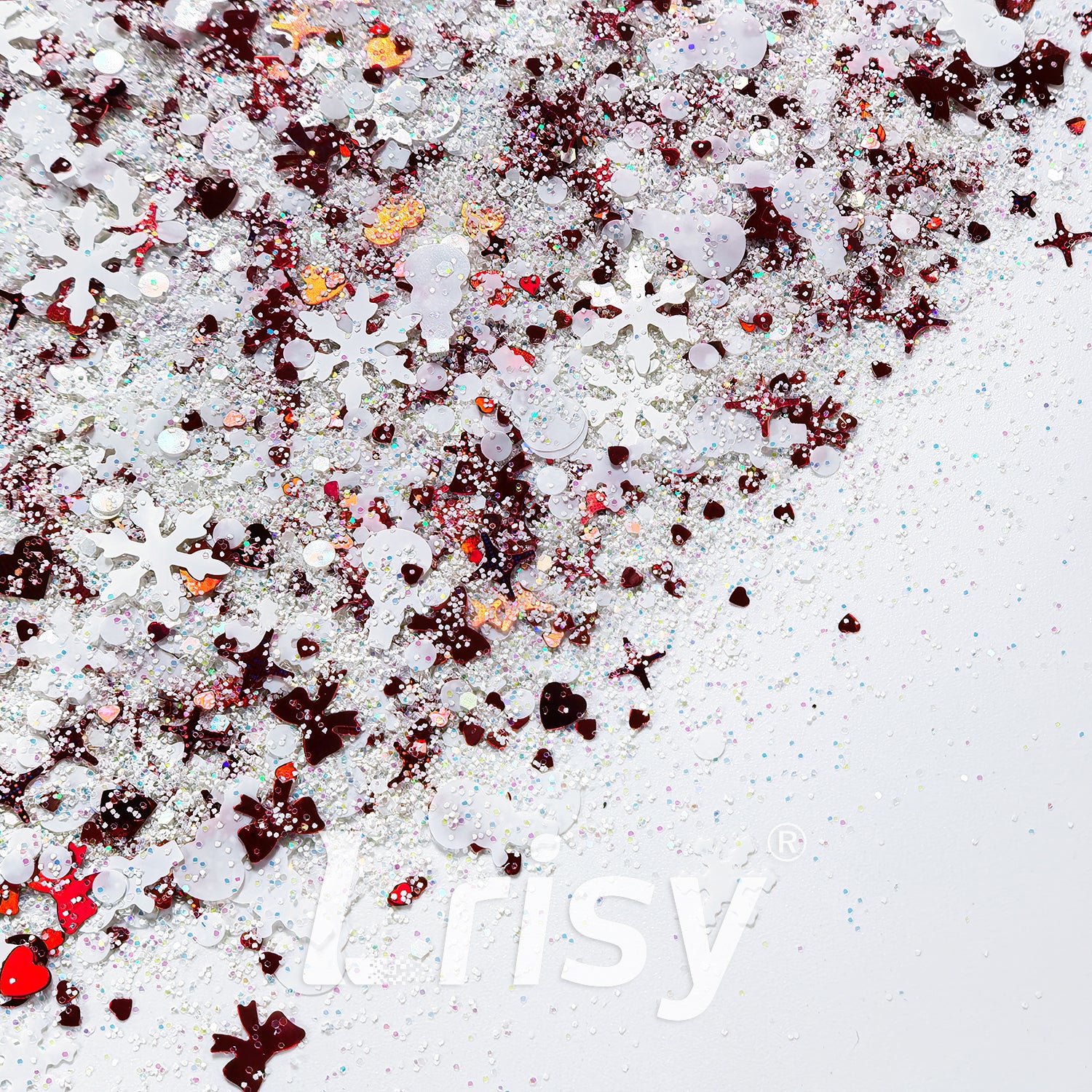 Snowmen Don't Get Lost Custom Mixed Glitter WYF004