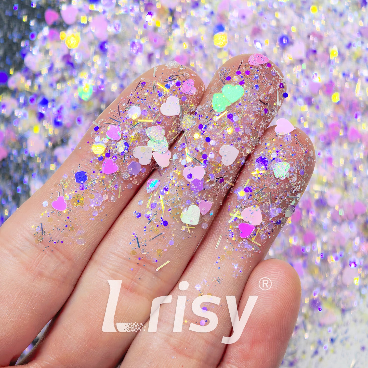 Rose Dewdrops Custom Mixed Glitter WYF014