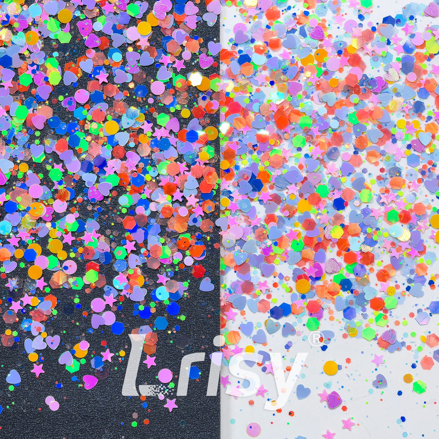 Sea Salt Sweetheart Custom Mixed Glitter WYF017