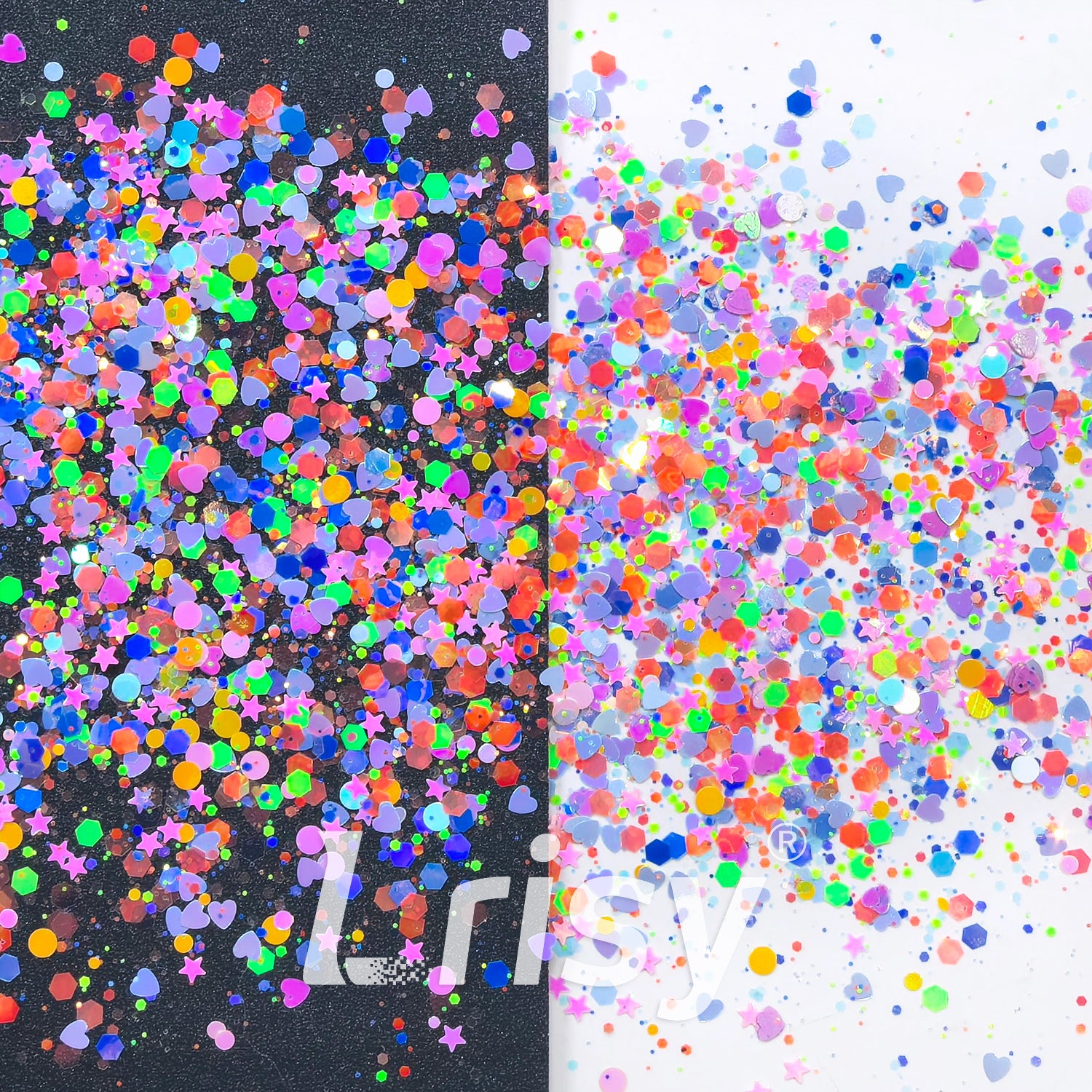 Sea Salt Sweetheart Custom Mixed Glitter WYF017