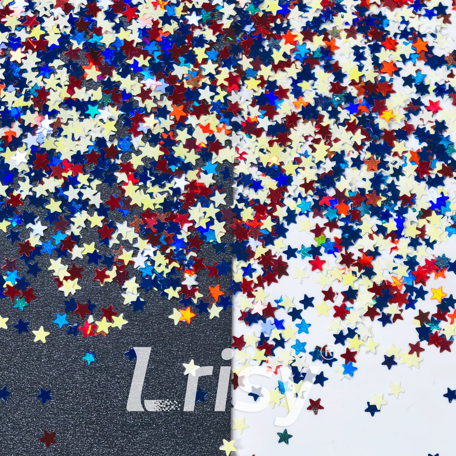 Freedom Star Custom Mixed Glitter WYF021