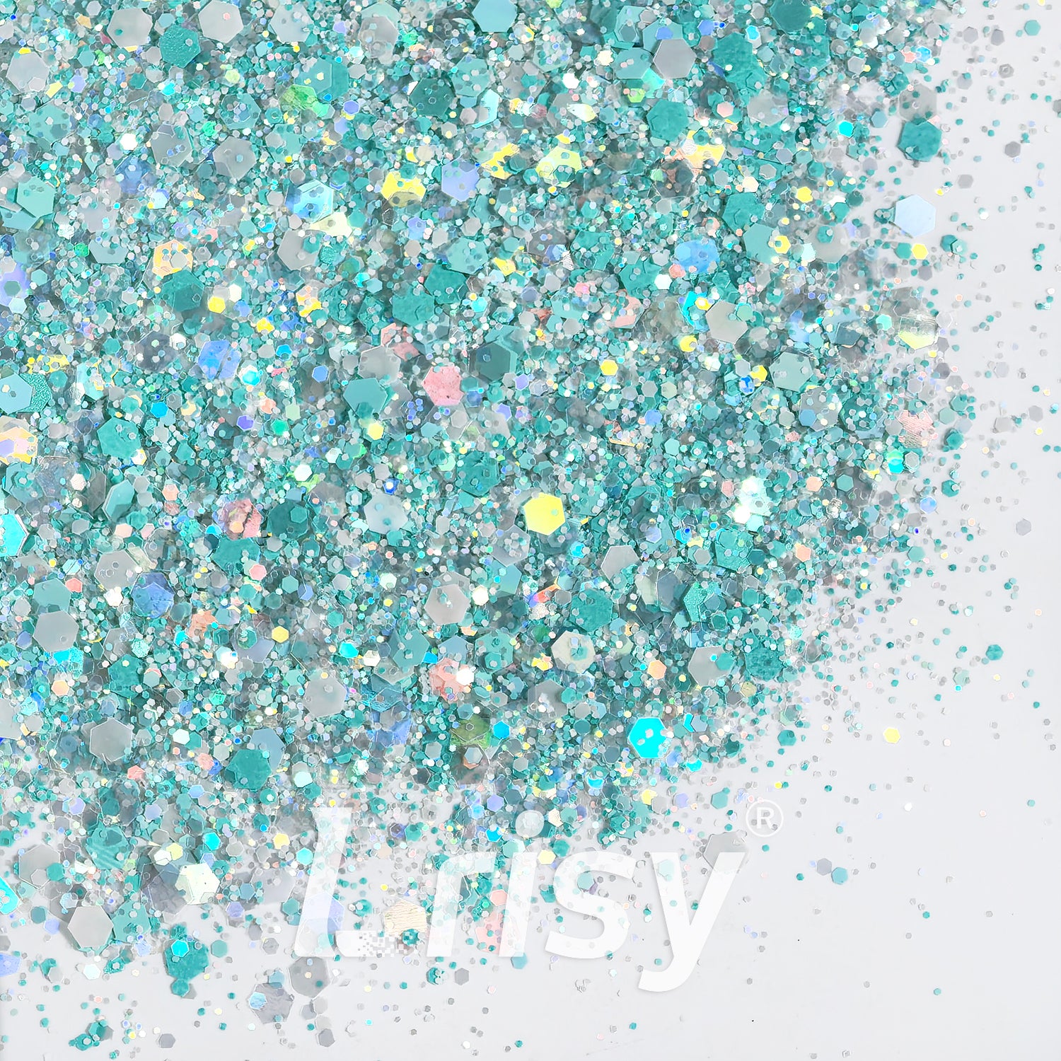 Peppermint Sparkling Custom Mixed Glitter WYF026
