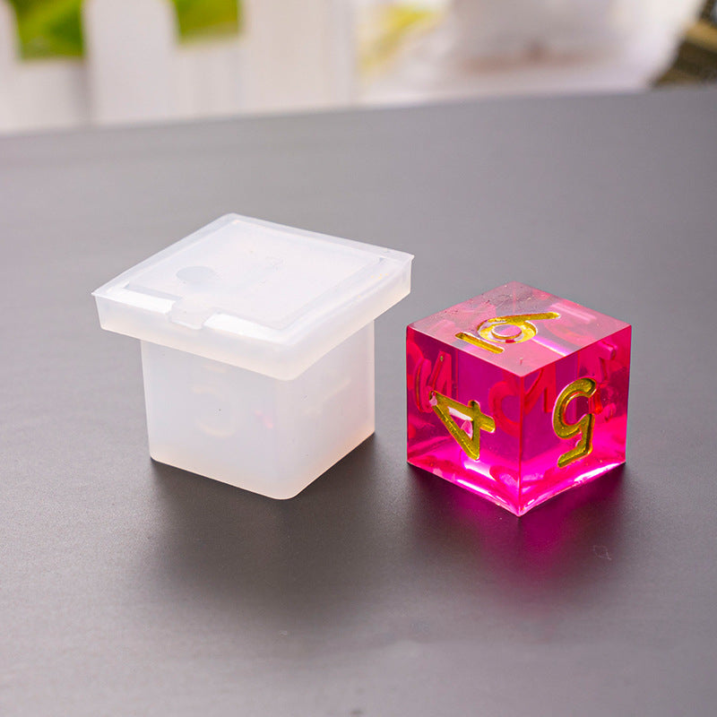 Polyhedral Game Dice Resin Silicone Mold M-LYY-SZ003
