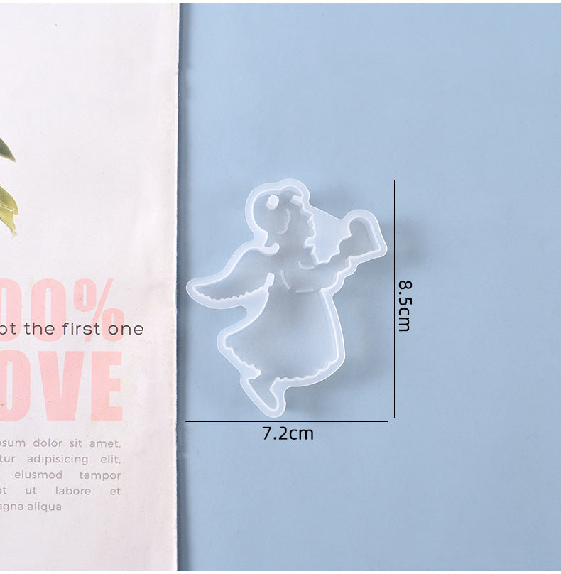 Christmas Series Decoration Pendant Silicone Resin Mold M-YMR-SDGP013