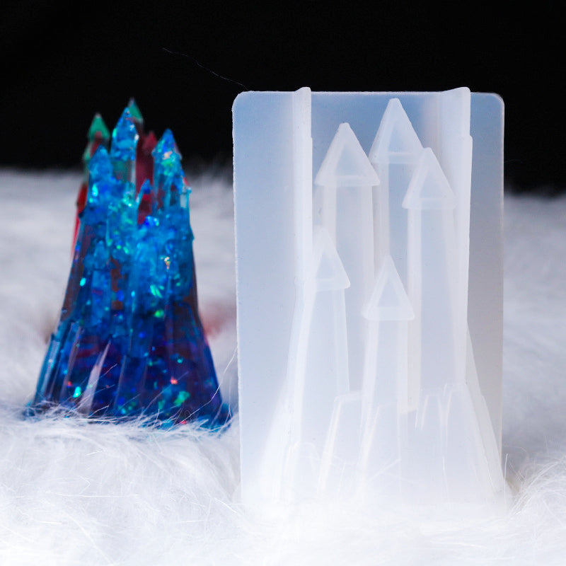 3D Castle Silicone Molds For Resin M-DYYY-LTCB001