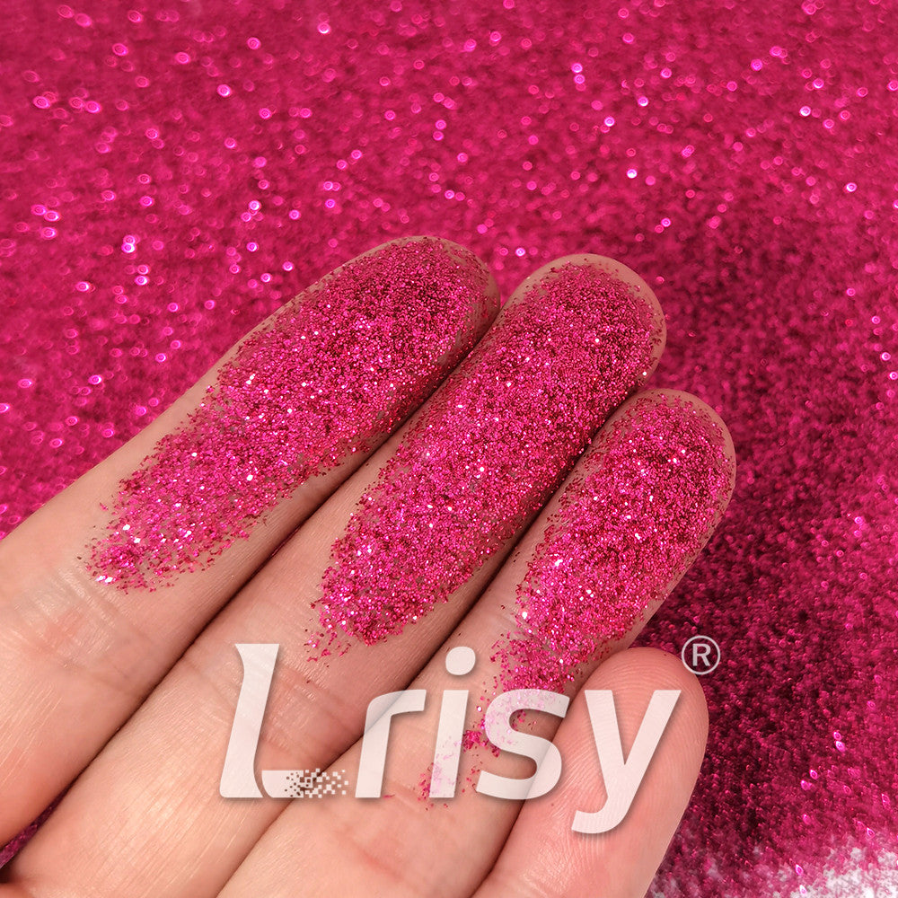 0.2mm Peony Red Professional Cosmetic Glitter For Lip Gloss, Lipstick FCH903