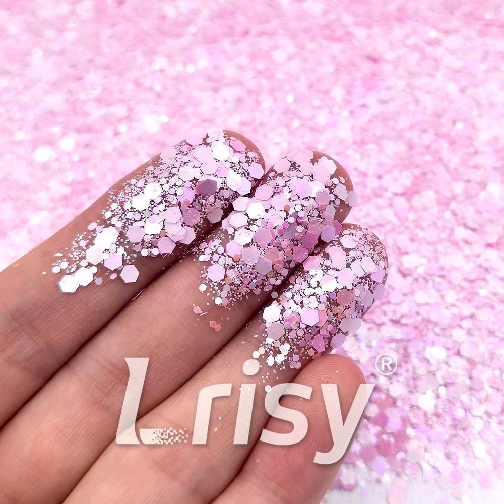 Macaron Color General Mixed Pink Glitter FC-E8056