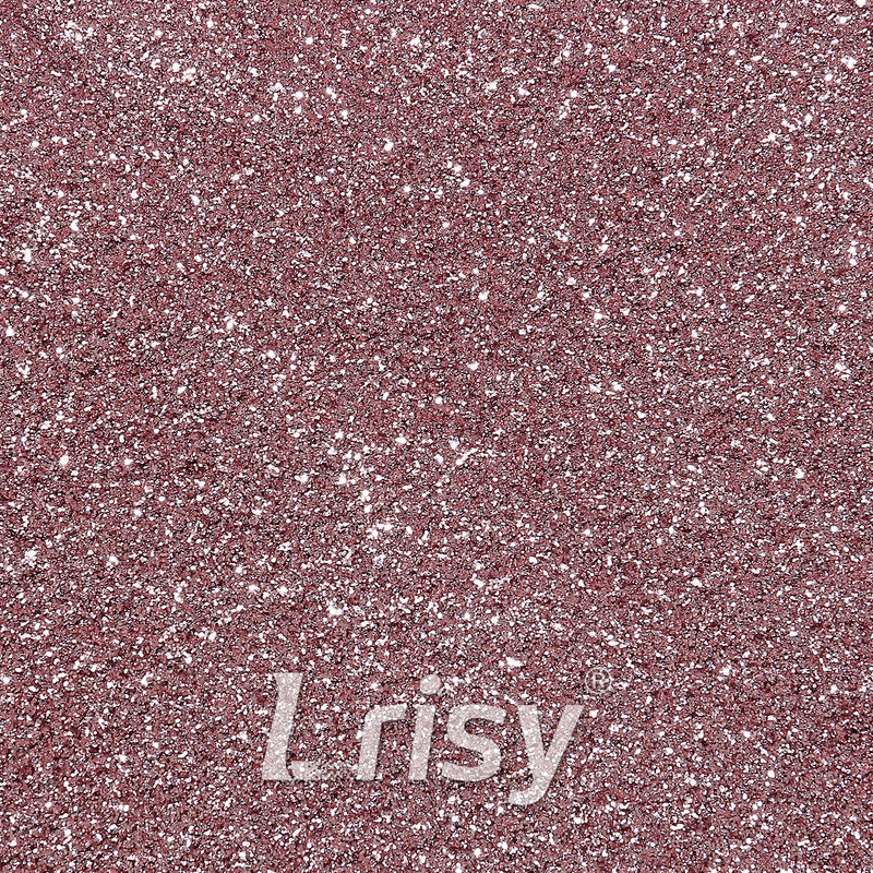 Lrisy Extra Fine Powder Metallic Glitter 140g/4.5oz with Shaker Lid(Extra Thin Rose Gold/B0230)
