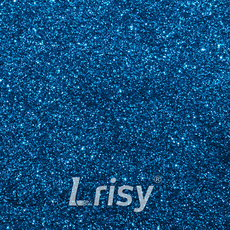 Lrisy Extra Fine Powder Metallic Glitter 140g/4.5oz with Shaker Lid(Extra Thin Sapphire Blue/B0705)