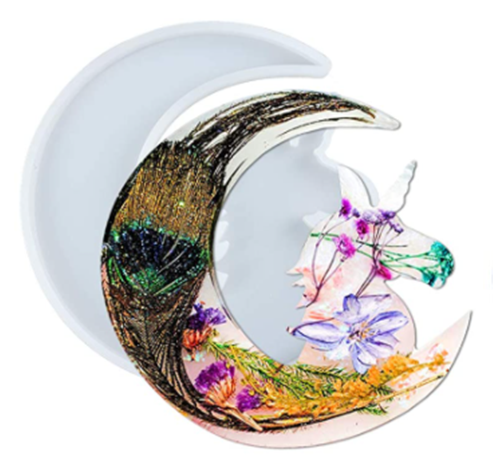 Moon Unicorn Silicone Resin Mold M-LYY-YLP002