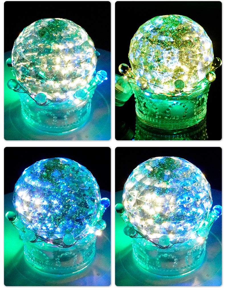 Multilateral Cut Surface Crystal Ball Decoration Silicone Mold For Epoxy Resin