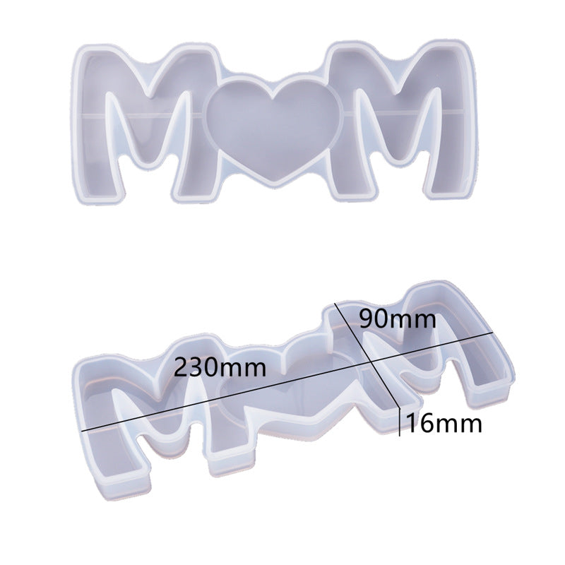 Pack of 2 Mother's Day Special Edition Resin Mold M-LXRH-MLM001