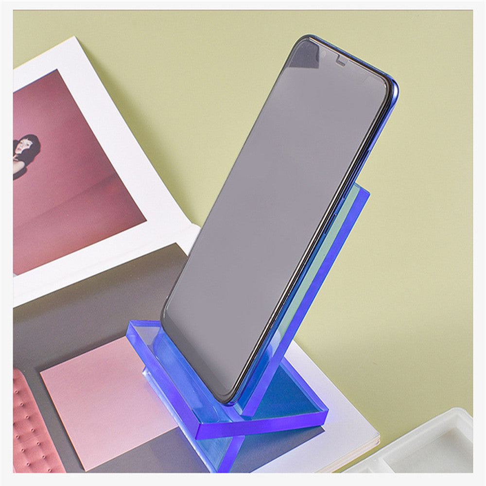 Pack of 2 Sphere Side Section Table Silicone Resin Mold M-LYY-ZJ001