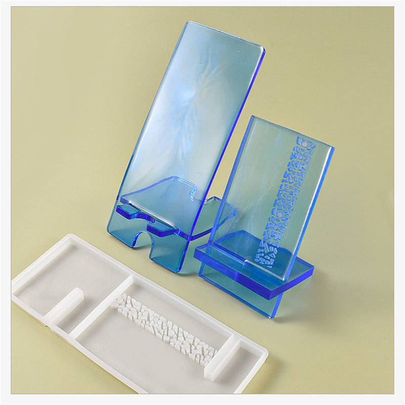 Pack of 2 Sphere Side Section Table Silicone Resin Mold M-LYY-ZJ001