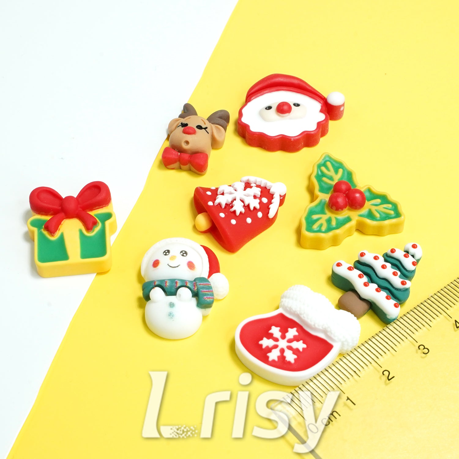 Lrisy Slime Charms Cabochons Jewelry Resin Ornament Accessories Set 02