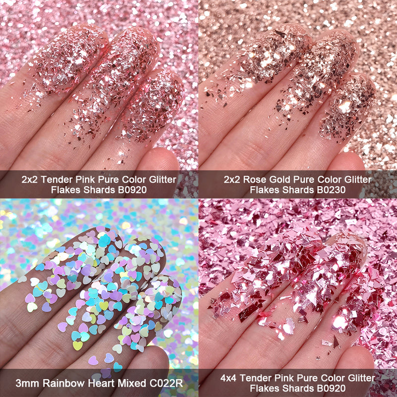 2022 Lrisy Valentine Glitter Special Set 12 Colors (Total 120g)