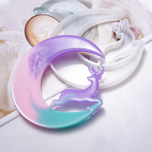 Moon Deer Silicone Resin Mold M-LYY-YLP006