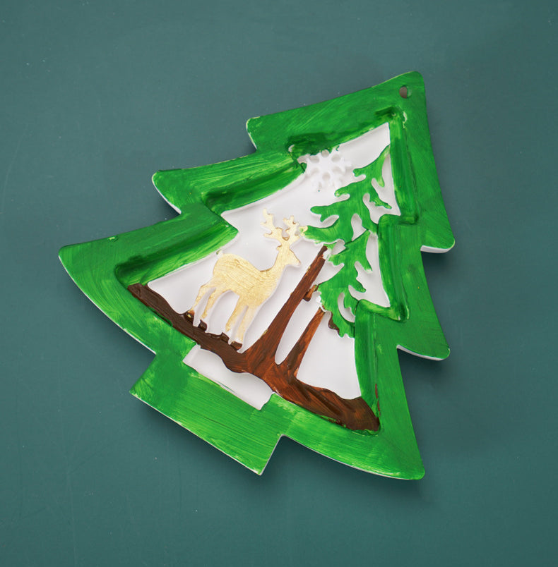 Christmas Series Decoration Pendant Silicone Resin Mold M-YMR-SDGP015