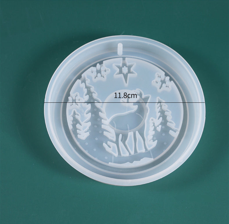 Christmas Series Decoration Pendant Silicone Resin Mold M-YMR-SDGP001