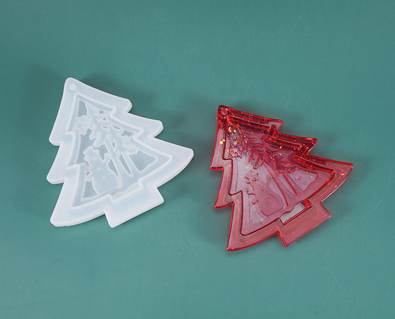 Christmas Series Decoration Pendant Silicone Resin Mold M-YMR-SDGP002