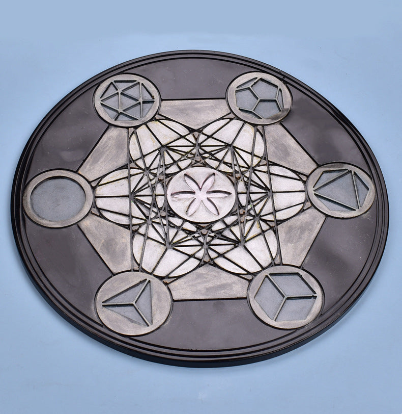 Tarot Cards Coaster Serving Tray Silicone Resin Mold M-YMR-TLD002