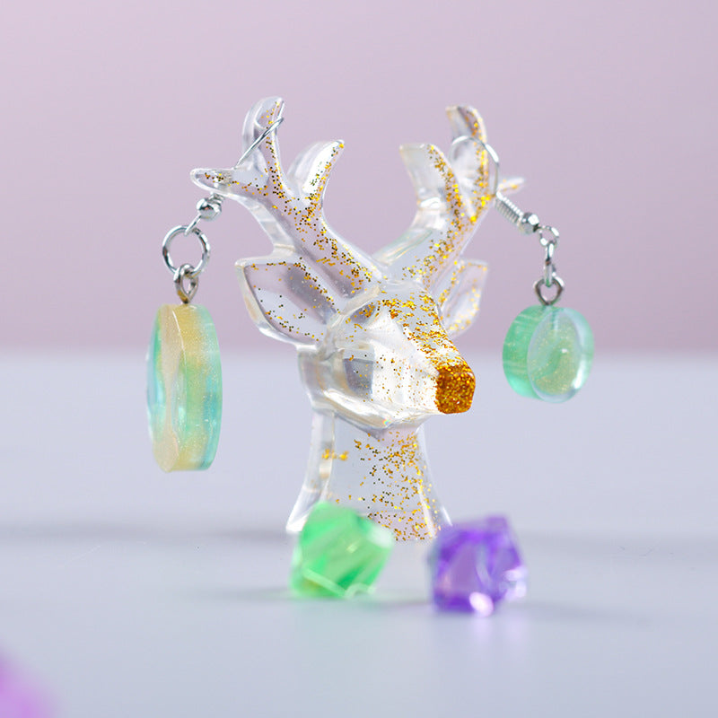 Christmas Elk & Antler Silicone Resin Mold M-DYYY-LJ001