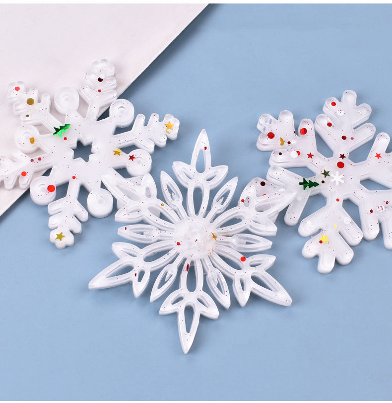 Snowflake Pendant Jewelry Silicone Resin Mold M-YMR-XHDJ007