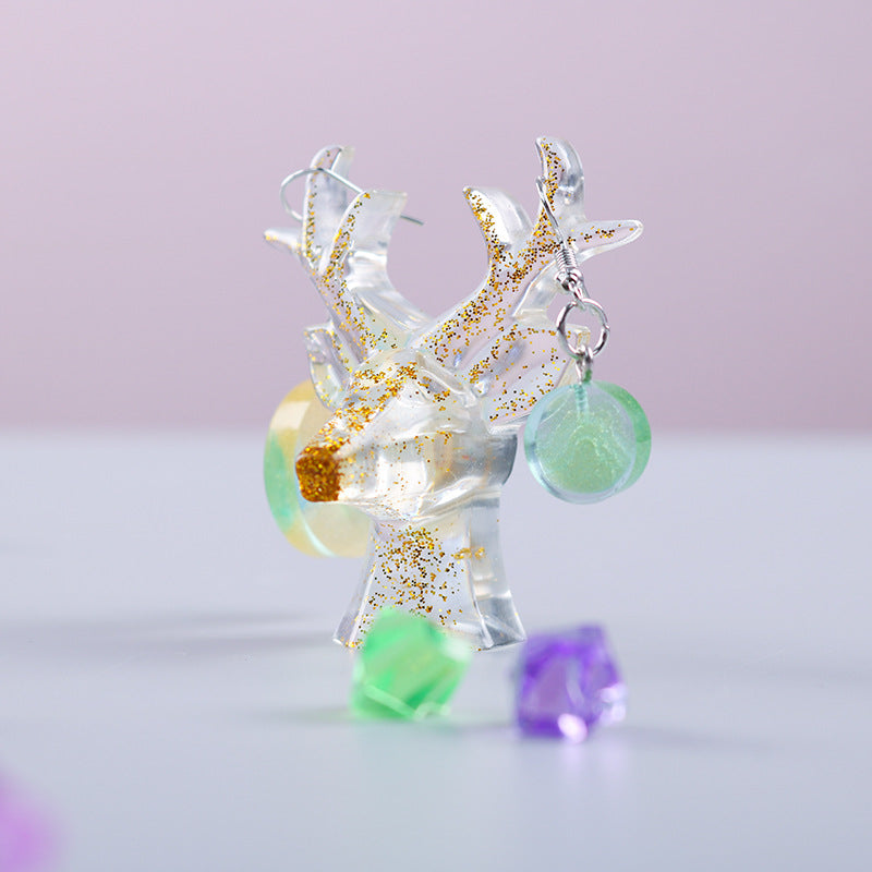 Christmas Elk & Antler Silicone Resin Mold M-DYYY-LJ001
