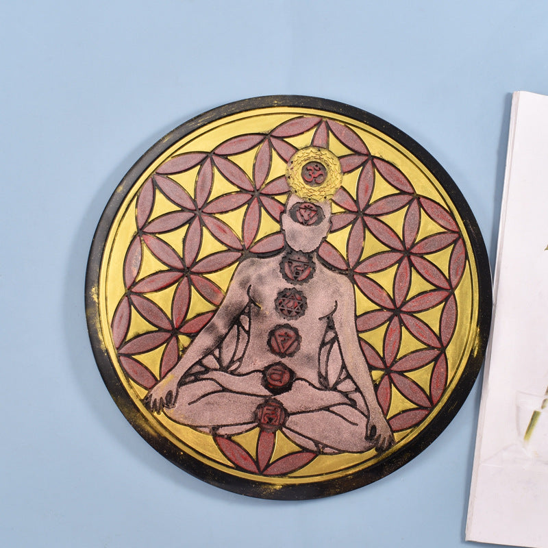 Tarot Cards Coaster Serving Tray Silicone Resin Mold M-YMR-TLD005