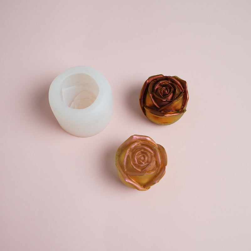 Rose Flower Silicone Resin Mold M-KY-MG001