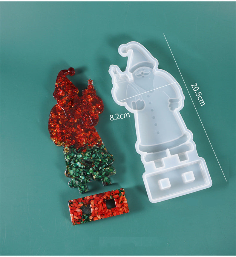 Christmas Snowman Silicone Resin Mold M-YMR-SDZT002