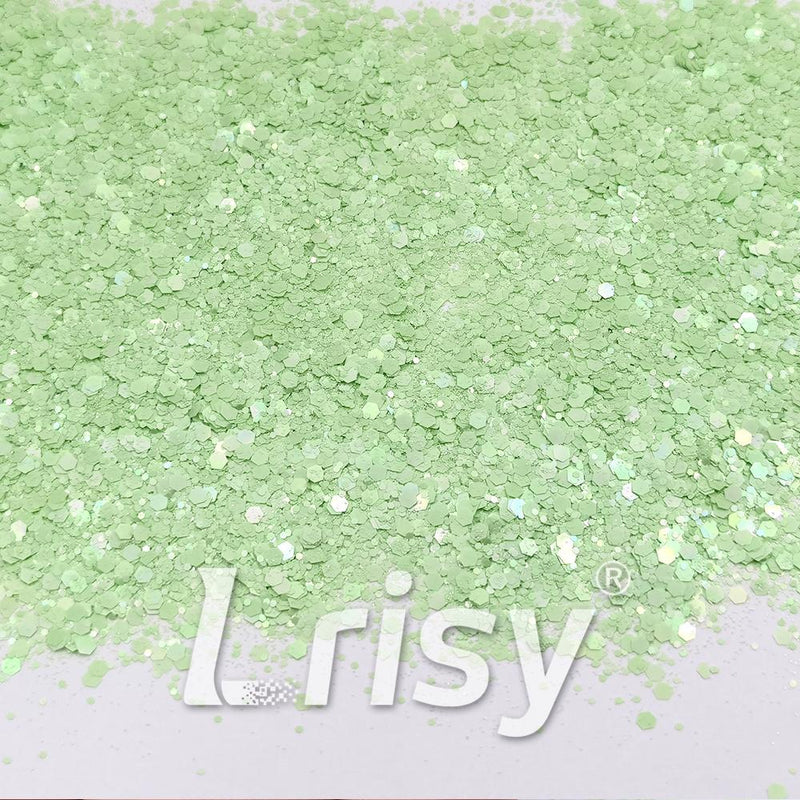 Macaron Color General Mixed Green Glitter FC-E8041
