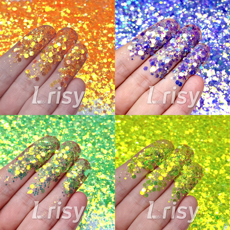 Lrisy Halloween Glitter Special Set/Kits Total 120g